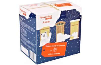 PREVENTAN Junior, подарочная упаковка 90 таблеток + мягкая игрушка